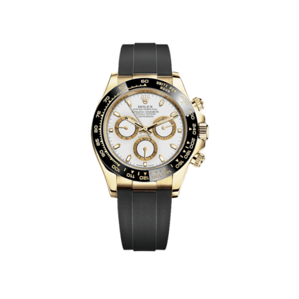 Rolex - 126518LN-0002 Cosmograph Daytona Yellow Gold - Cerachrom / White / Oysterflex