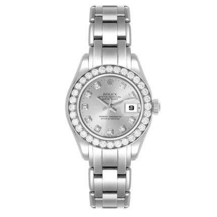 Rolex - 80299-0018 Datejust Pearlmaster 29 White Gold Diamond Mother of Pearl Diamond