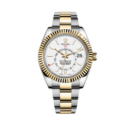 Rolex - 336933-0005 Sky-Dweller Stainless Steel - Yellow Gold / White / Oyster