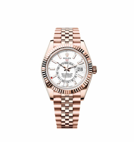 Rolex - 336935-0007 Sky-Dweller Everose / White / Jubilee