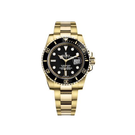 Rolex - 116618ln-0001 Submariner Date Yellow Gold / Black