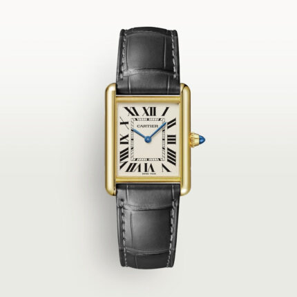 Cartier - WGTA0067 Tank Louis Cartier Large Quartz Yellow Gold / Silver